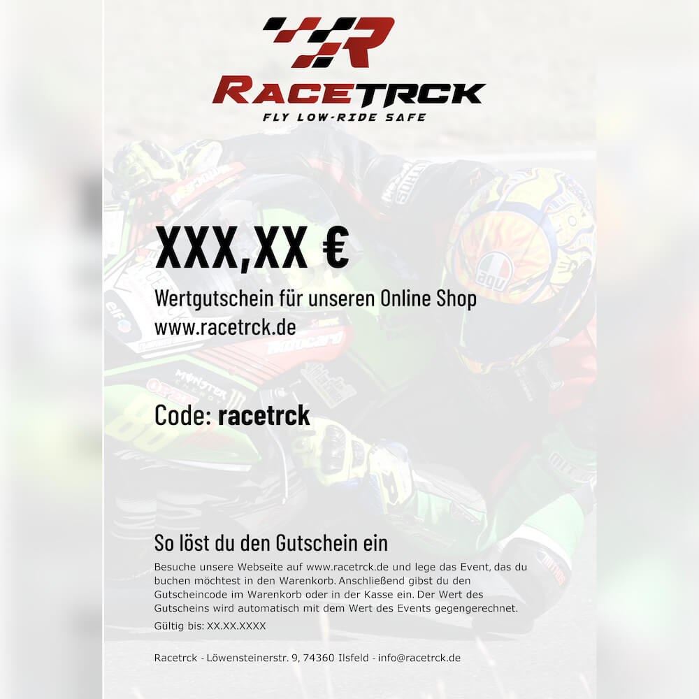 Vorlage Gutschein produkt